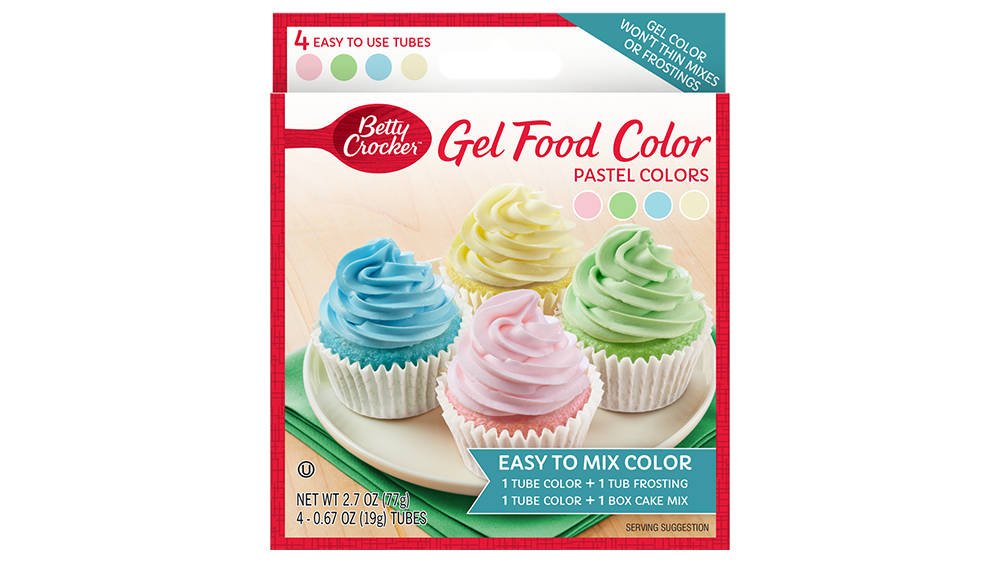 Betty Crocker™ Pastel Gel Food Color 