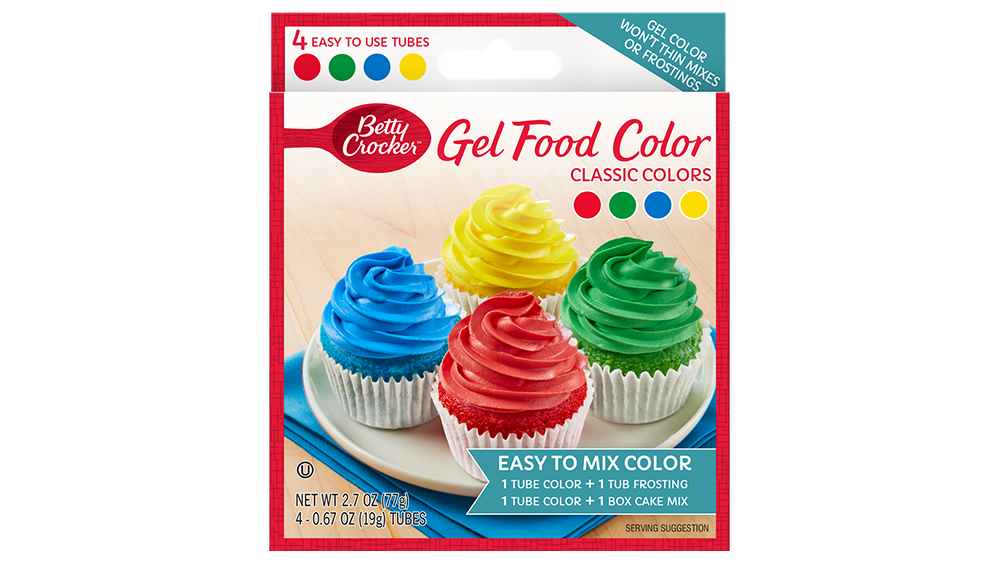 Rainbow Food Coloring Gel Set  Rainbow Pack of Gel Food Colors