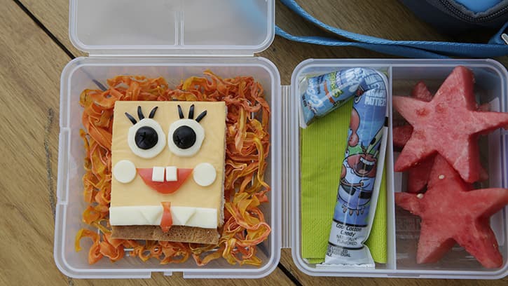 3 Simple Spongebob SquarePants Lunchbox Ideas - BettyCrocker.com