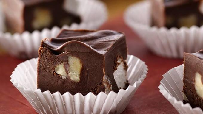 Layered Mint Chocolate Fudge Recipe