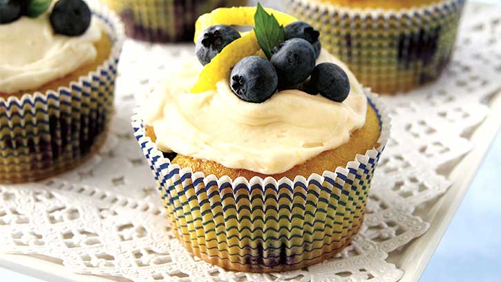 Lemon Blueberry Cupcakes BettyCrocker