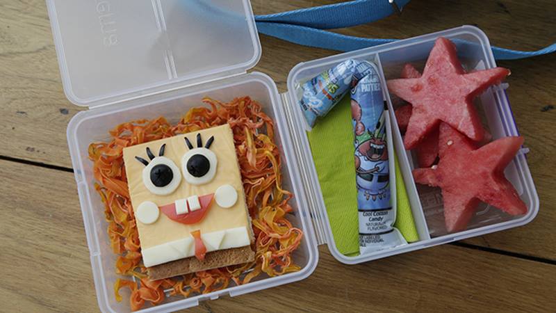 Fun SpongeBob SquarePants Lunch Box